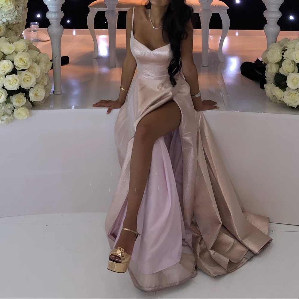 Champaign’s Pink Gown